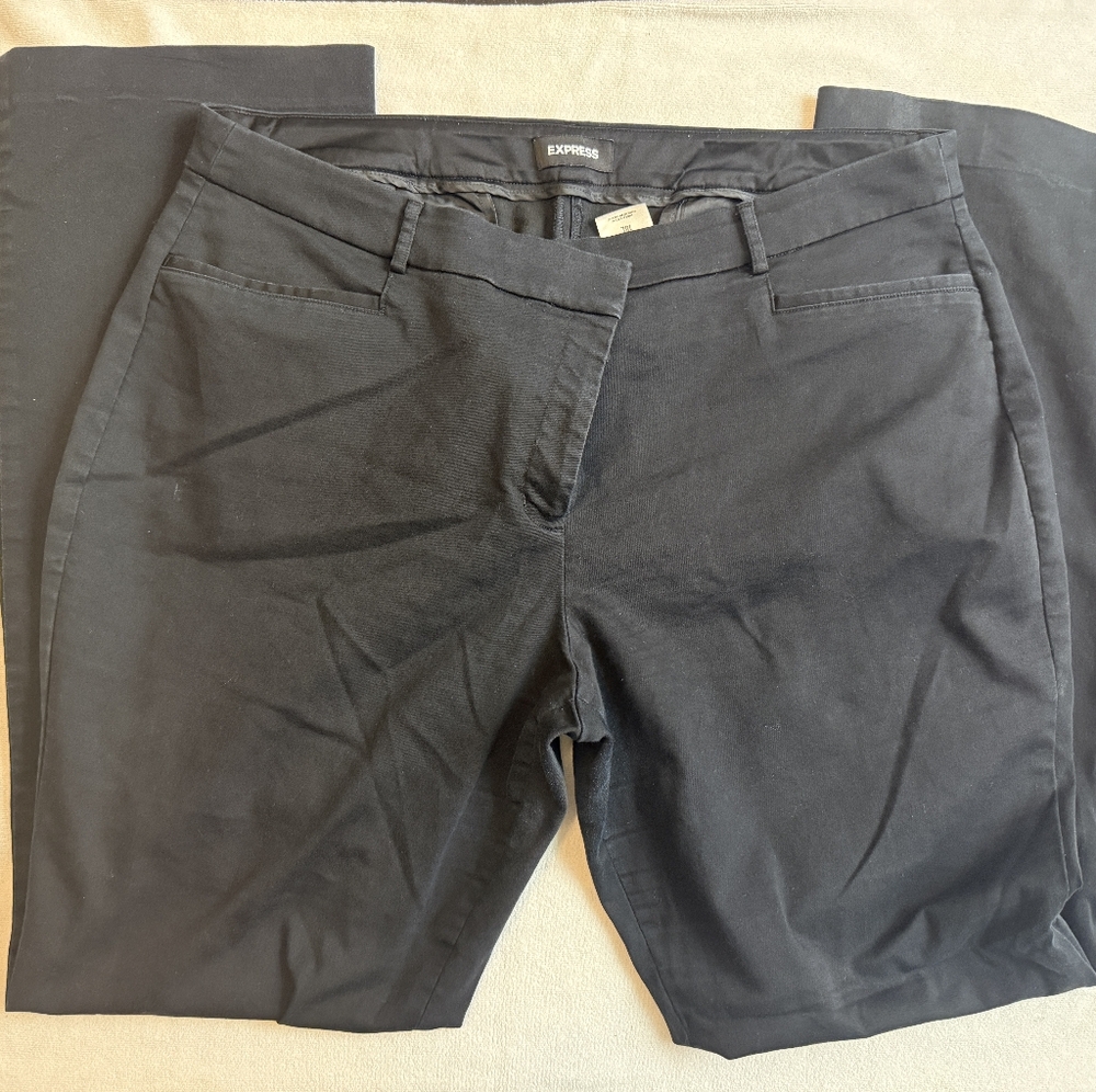 Express Plus Size Women's Columnist Barely Boot Pants